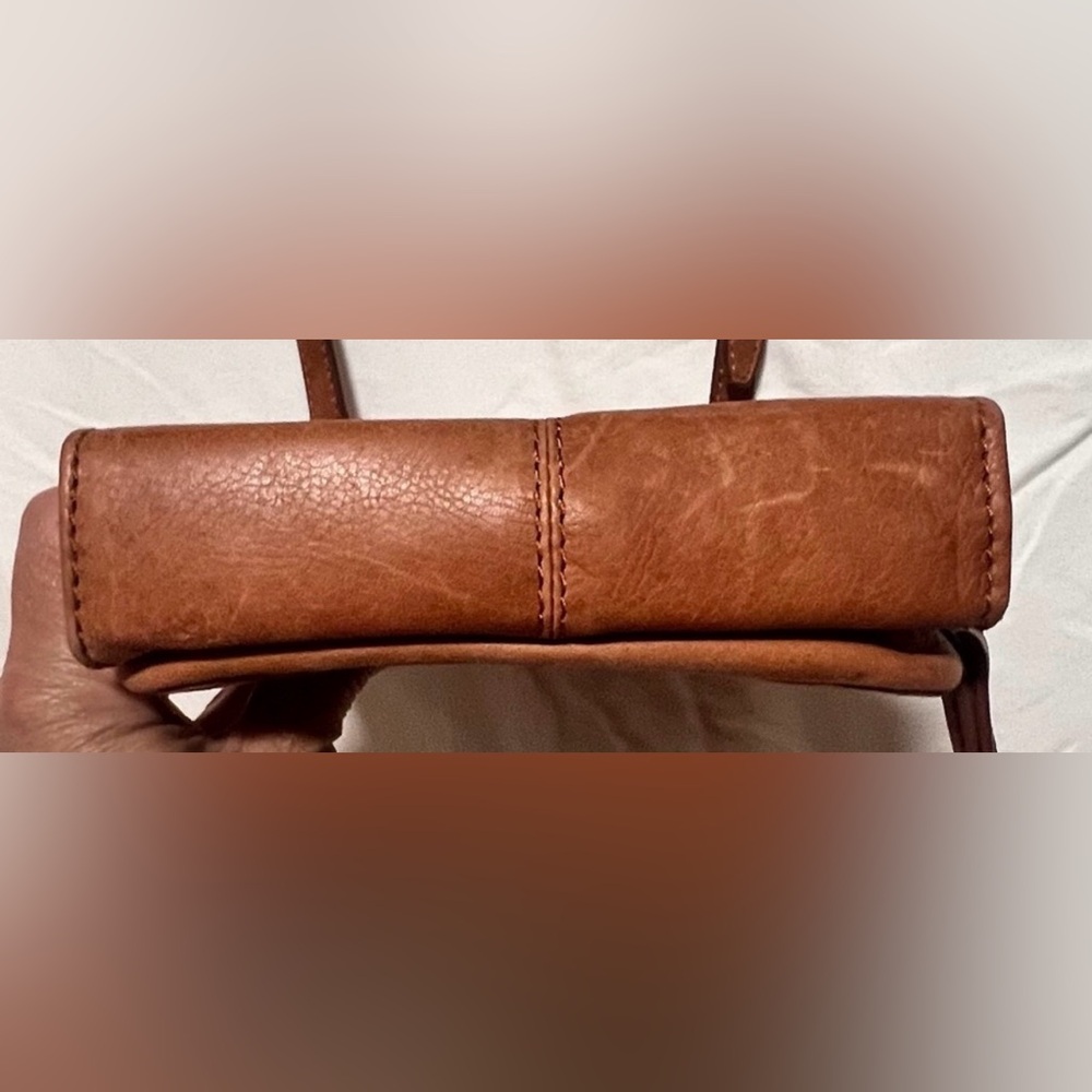 American Leather Co. Kansas Crossbody Bag Travel Classic Purse Wallet Passport - Picture 10 of 14
